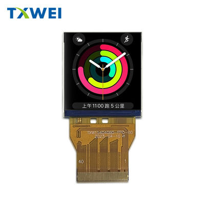 Lantai 1,54 inci RGB antarmuka 320 * 320 ukuran kecil layar LCD 700nits