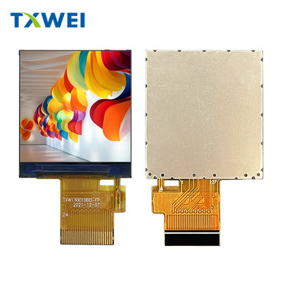 1.3 inci persegi smart wearable 240 * 240 layar layar MCU antarmuka 450nits