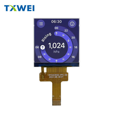 TFT LCD Display 1,54 inci Untuk SPI 4 BIT Interface Type 900nits