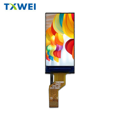0.96 inci layar strip 80 * 160 SPI antarmuka 500cd/m2 kecerahan TFT display