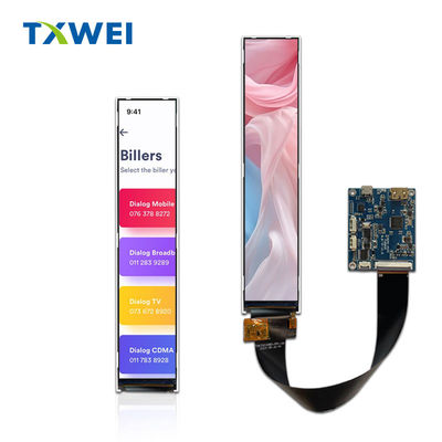 6Layar TFT LCD berwarna penuh 0,9 inci dengan resolusi 280 x 1424