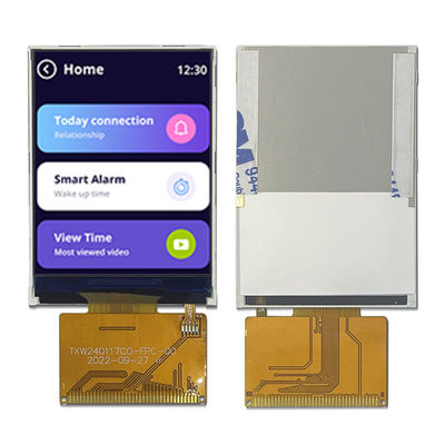 2.4 inci 240 * 320 serial port tampilan modul MCU antarmuka 350 kecerahan
