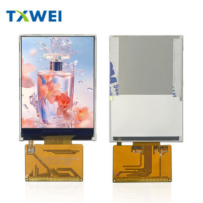 2.4 inci MCU antarmuka 240 * 320 kecerahan 350cd/m 2 LCD display serial port display module