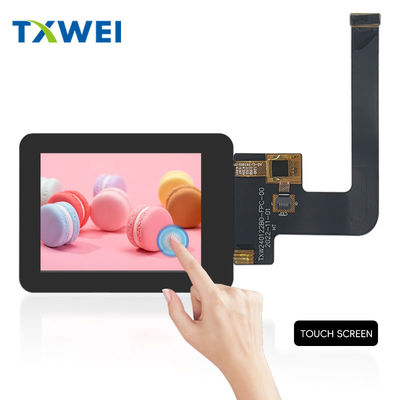 2.4 inci kecerahan 400cd/m 2 Instrumen FRID genggam dan peralatan medis layar TFT LCD