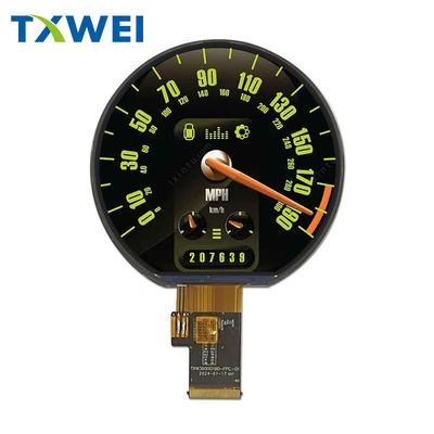 3.6 inci lingkaran 544 * 506 cahaya matahari tinggi terlihat layar display roda dua