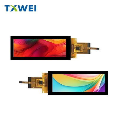 4.58 inci TFT bar 320 * 960 resolusi IPS 500nits layar LCD