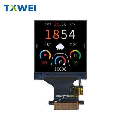1.3 inci resolusi persegi 240 * 240IPS tampilan penuh layar