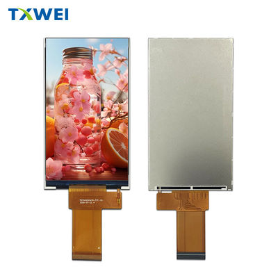 4.5 inci 480*854 IPS 300cd/m2 RGB Interface layar LCD