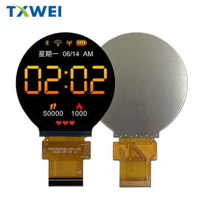 2.76 inci 480 * 480 lingkaran high-definition peralatan dapur cerdas layar LCD