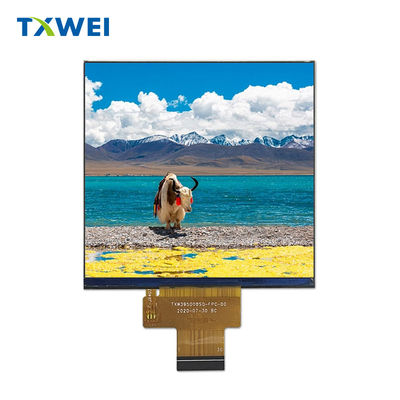4 inci 480 * 480IPS 86 switch peralatan rumah pintar kontrol medis industri layar LCD persegi