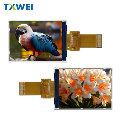 2.4 inci 350cd/m2 TFT LCD display dengan resolusi 240 * 320, panel tampilan instrumen untuk kendaraan roda dua