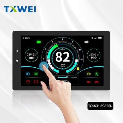 7-inci 600X1024 Resolusi 800cd/m2 Panel Instrumen Kendaraan Listrik TFT LCD Display MIPI Interface