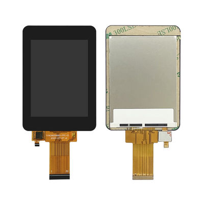 Ukuran kecil 2,8 inci antarmuka MIPI 400cd/m2 IP240*320 resolusi TFT LCD display panel