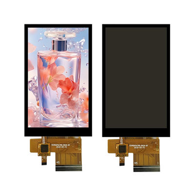 3.97 inci Raspberry Pi panel tampilan 300cd/m2 kecerahan IPS 480 * 800 resolusi