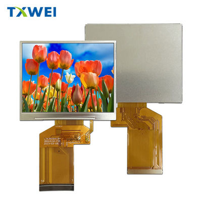 3 Inch Translucent LCD Display 1400cd/m2 Kecerahan dengan RGB Interface 30 sampai 80°C Suhu penyimpanan