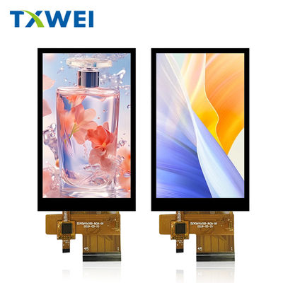 3.97-inci 480 * 800 Raspberry Pi tampilan RGB 300nits PDA layar tampilan