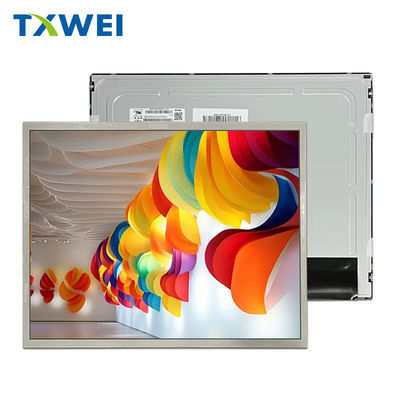 17 inci 1280 * 1024 TFT layar LCD dengan 500 kecerahan dan panel tampilan antarmuka LVDS