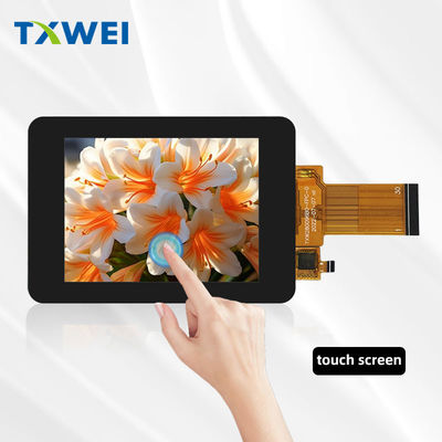 2.8 inci 400nits TFT LCD Display Module dengan 240 * 320 Resolusi dan LCM Interface MIPI 1 Lane Bit Interface