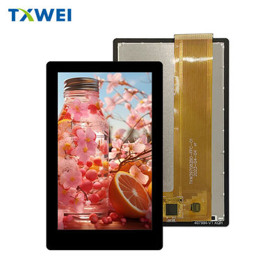 3.97 inci TFT LCD Modul Resolusi 480 * 800 400nits Raspberry Pi Kapasitif Layar Sentuh