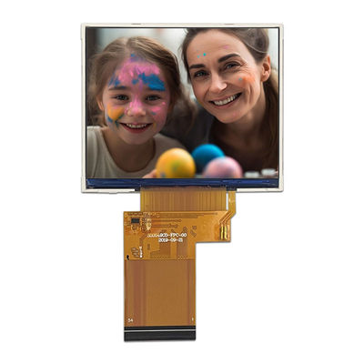 Kecerahan Tinggi 3,5 inci 640 * 480 IPS TFT Layar LCD kecil dengan 650nits dan NV3052C Driver IC