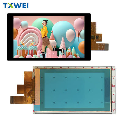 5.5 inci Vertikal TFT Screen 1080 * 1920 MIPI Antarmuka 1100nits Layar sentuh Laminasi penuh