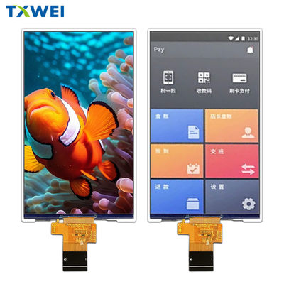 Layar LCD 7 inci 600 x 1024 TFT
