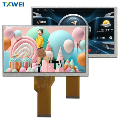 7 inci IPS TFT LCD 800*480 Pixel 262K Full Color Display RGB 24 Bit Interface