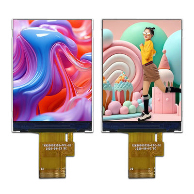 2-inch 400cd/m2 MCU interface 240*320 layar tampilan instrumen kendaraan listrik
