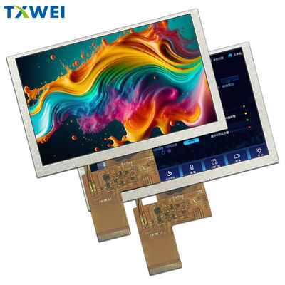 Layar LCD resolusi 5 inci IPS 800*480