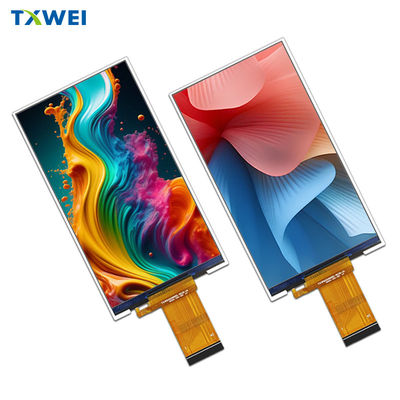 5.0 inci 480x854 Resolusi 400nits RGB 24 BIT Interface TFT LCD Panel 5 