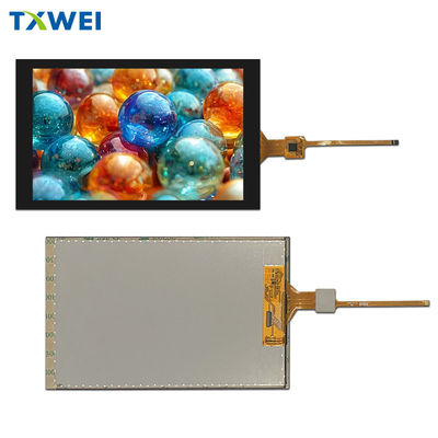 7-inci TFT LCD Display 800*1280 Kecerahan 350cd/m2 Security Access Control Display Panel