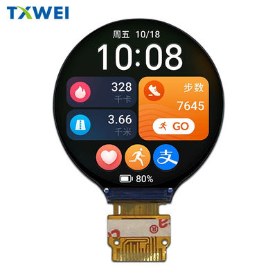 layar sentuh disesuaikan untuk 1,3 inci 240 * 240 layar bulat cerdas wearable