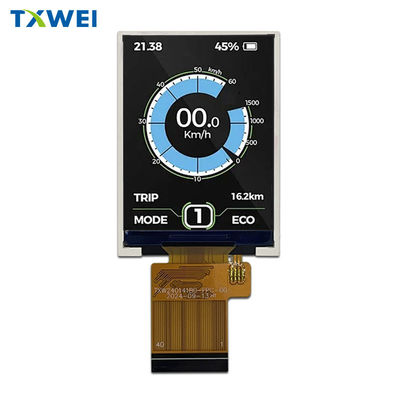 2.4 inci 240*320 kecerahan 450cd/m2 merekam pengemudi TFT layar LCD