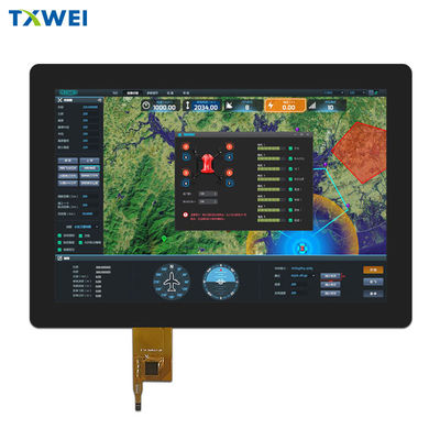 10.1-inci 1920 * 1200 40pin TFT LCD Panel Kecerahan Tinggi 1000nits Untuk Tampilan Industri