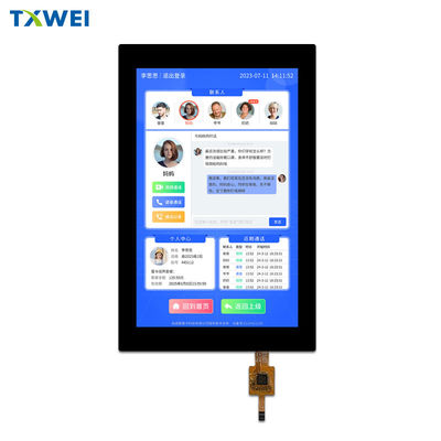 7.02 Inci Display Panel TFT LCD yang disesuaikan dengan Resolusi 1200 * 1920 dan Layar Sentuh