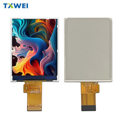 2Layar LCD TFT berwarna penuh 0,4 inci, resolusi 240 * 320, kecerahan 400 cd/m2