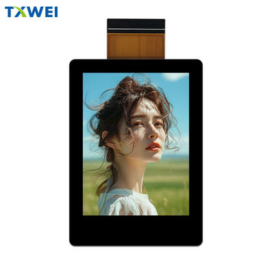2.4 inci MCU antarmuka TFT LCD modul 240 X 320 LCD layar sentuh kapasitif 600cd/m2