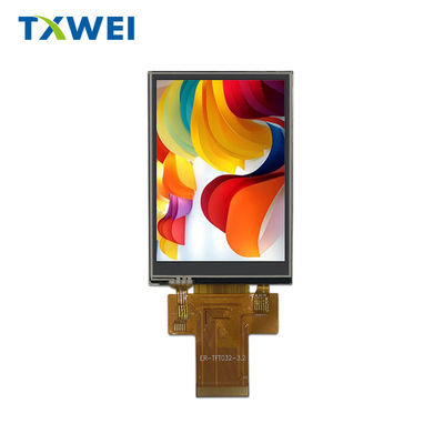 IPS TFT LCD ukuran kecil layar 240x320 dengan resistif touch layar LCD 3,2 inci