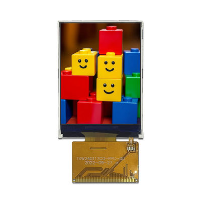 Kecerahan Tinggi 2.4-inci 37 Pin LCD Display Module dengan 240 * 320 Resolusi dan 350nits Kecerahan