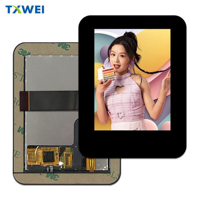 2.8 inci IPS TFT Display dengan Optical Bonding 400nits SPI IIC Interface Touch Screen