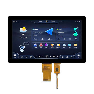 10.1 Inch TFT Screen Panel Capacitive Touch 1024*600 Resolusi 700nits RGB Interface