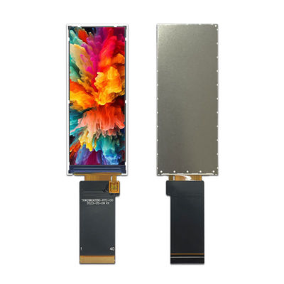 40 Pin 2,86 inci TFT LCD Display 376×960 HVGA Dengan ST7701SN Driver IC RGB Interface