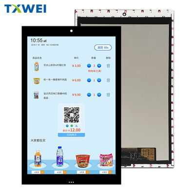 10.1 inci LCD Modul Dengan 1200 * 1920 Tampilan Capacitive Touch Untuk Kontrol Industri Dan Perangkat Cerdas