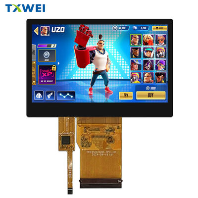 Modul LCD Warna 4.5'' 1920*1080, Tampilan Modul LCD Antarmuka LVDS, Panel Sentuh Kapasitif