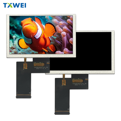 High Brightness 5.0-inch 800 * 480IPS Outdoor LCD Display Module dengan Mechanical OutlineSize 120.7 * 75.8 * 2.8