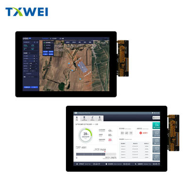 Panel Display Remote Control Drone 1200*1920 Rakitan Kecerahan Tinggi Laminasi Penuh Sentuh Terintegrasi Incell 7 Inci