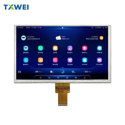 9 inch LCD screen 1024*600 resolution LVDS interface IPS central control screen instrument display navigation display single screen