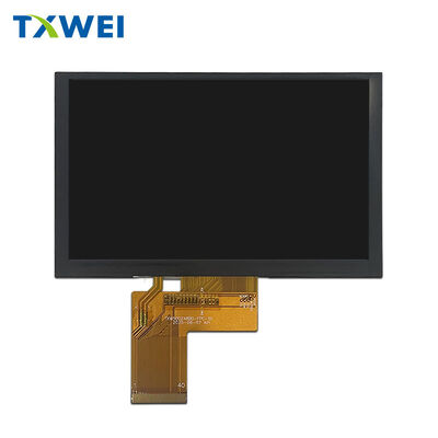 Layar LCD TFT 5 inci yang disesuaikan dengan antarmuka RGB dan layar LCD berwarna 800*480 dengan sentuhan kapasitif