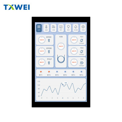 Layar tampilan 8 inci mipi layar vertikal Incell layar sentuh tertanam speaker cerdas panel tampilan tablet industri